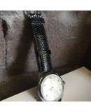 Watchstrap AREZZO KOMODO lizard black 18mm