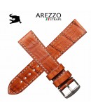 Arezzo DARK-CROCO 20mm crocodile Miel