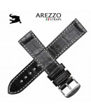 Arezzo DARKCROCO 20mm crocodile black