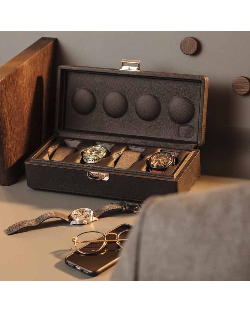 Scatola del Tempo - Watchbox - 4B-OS-XXL dark brown grained