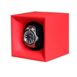 Swiss Kubik remontoir montre automatique startbox rouge