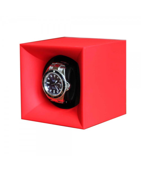 Swiss Kubik watchwinder StartBox red