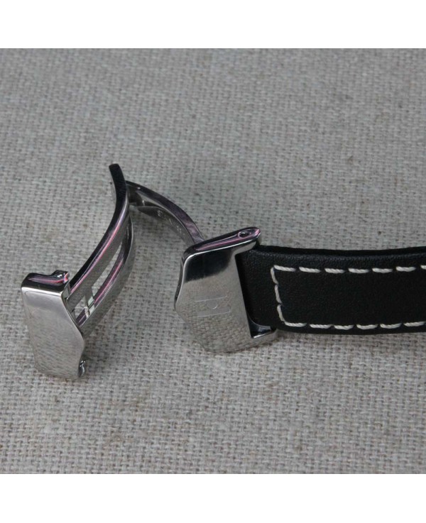 Bracelet montre cuir compatible boucle Tag Heuer (déployante), sélection