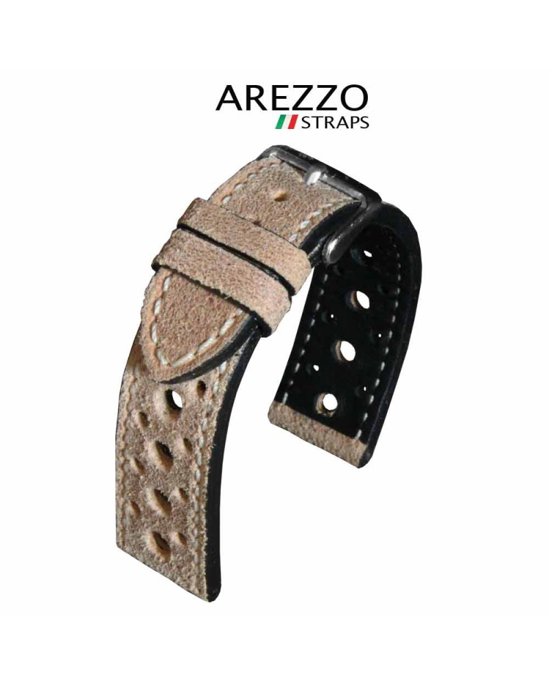 Watchstrap Arezzo MARANELLO 20mm beige