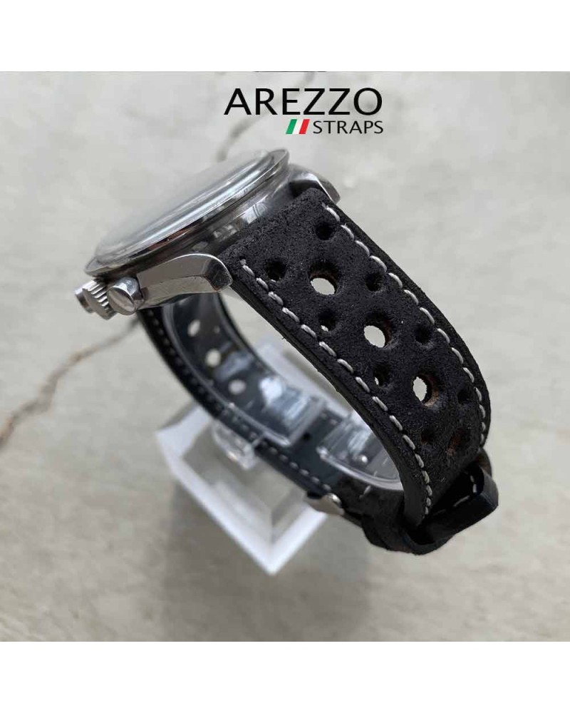 AREZZO MARANELLO 20mm veau suédé noir