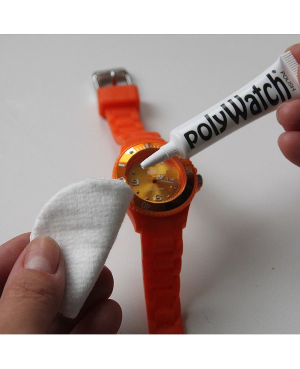 Polywatch-Kit de polissage de montre, dissolvant de rayures