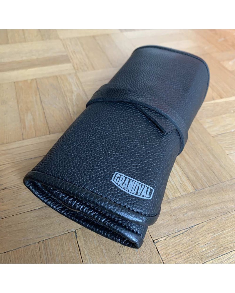 marmotte cuir pour 2 montres grandval france