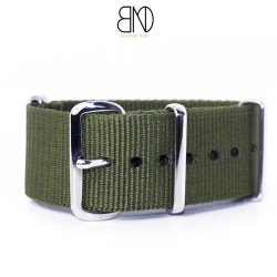 Bracelet de montre NATO 20mm KAKI nylon