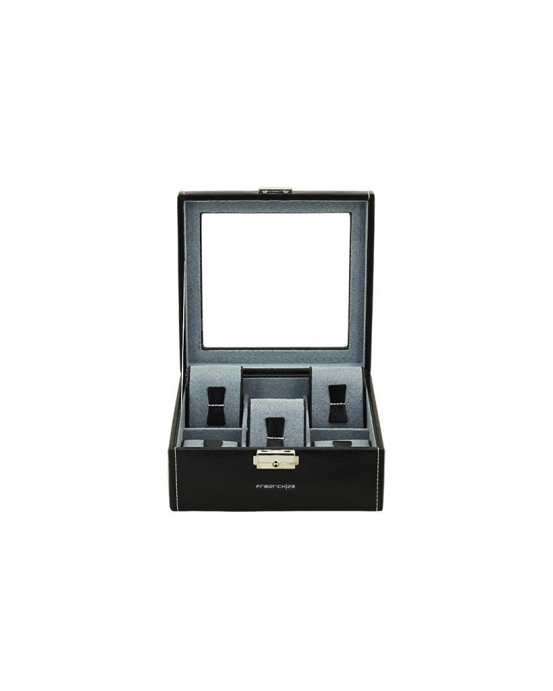 Black watchbox for 6 watches