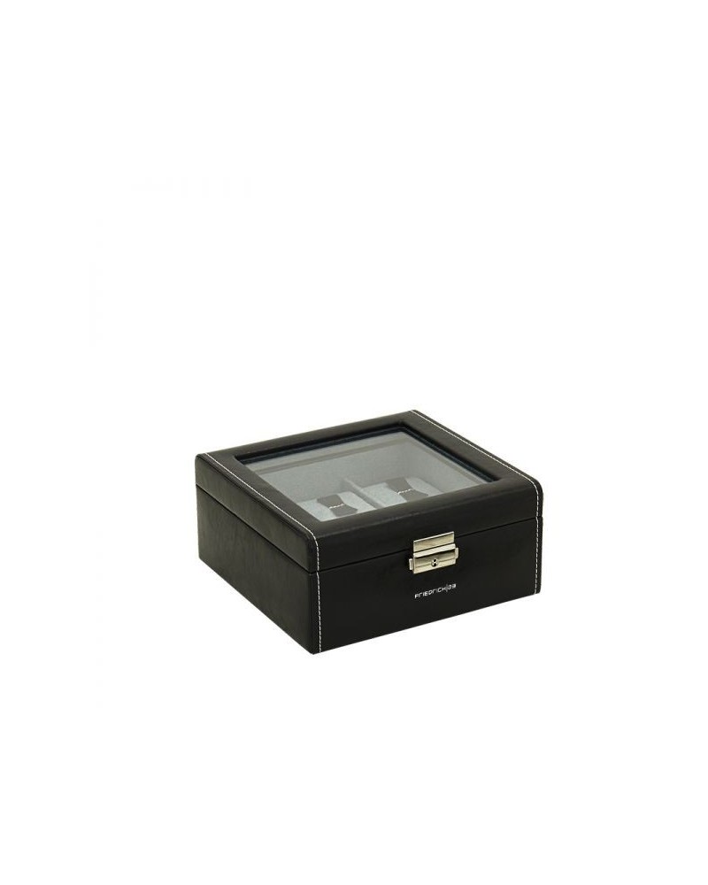Black watchbox for 6 watches