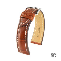bracelet montre alligator hirsch capitano 22mm omega