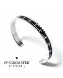 Speedometer Official Black and Polished Steel