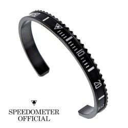Bracelet Speedometer Official PVD Noir insert Noir