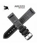 Arezzo DARKCROCO 22mm crocodile black