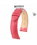 bracelet hirsch duke rose cuir 18mm