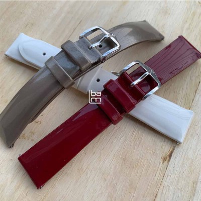 Watchstrap Hirsch Diva bordeaux 18mm women