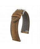 Bracelet Hirsch HERITAGE 22mm Marron foncé