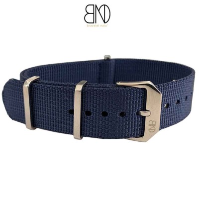 NATO Strap 20mm BLUE compatible OMEGA speedmaster