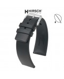 Bracelet Hirsch PURE 20mm Coutchouc Noir