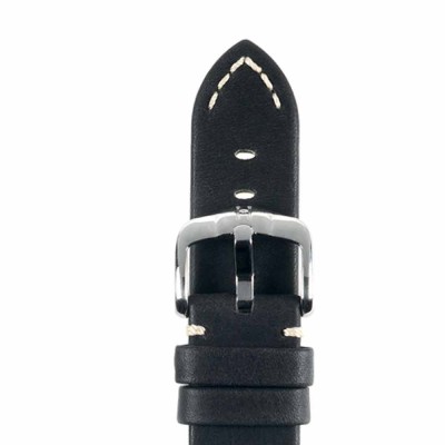 Bracelet Hirsch Ranger Noir 20mm