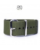 Bracelet de montre NATO 24mm KAKI nylon