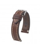 bracelet hirsch liberty marron 20mm