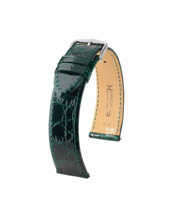 Bracelet de montre Genuine CROCO vert 18mm