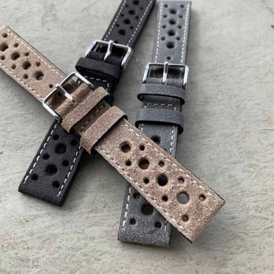 Watchstrap Arezzo MARANELLO 22mm grey
