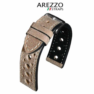 AREZZO MARANELLO 22mm veau suédé beige