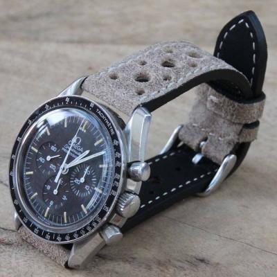 AREZZO MARANELLO 22mm veau suédé beige