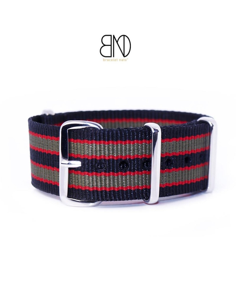 NATO Strap Goldfinger kaki 20mm