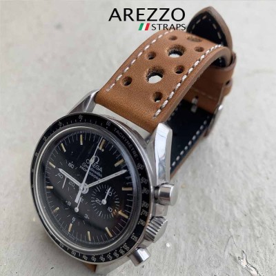 Bracelet Arezzo MARANELLO Rally 20mm gold leather