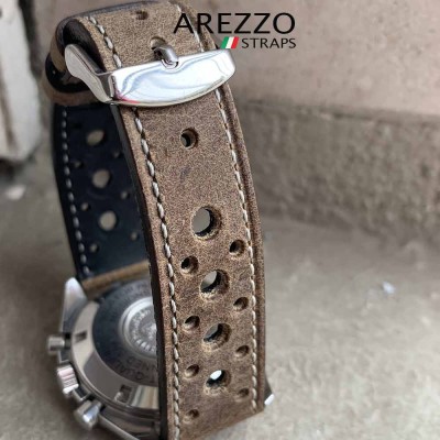 Watchstrap Arezzo MARANELLO 20mm veal leather vintage