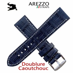 Arezzo DARK-CROCO 20mm crocodile