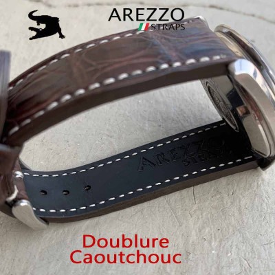 DARKCROCO 20mm crocodile BROWN Arezzo