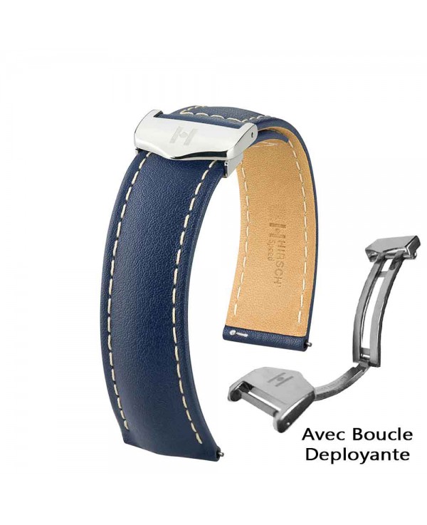 bracelet montre boucle deployante hirsch speed