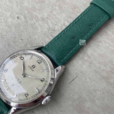 Bracelet Hirsch MASSAI Autruche VERT 18mm