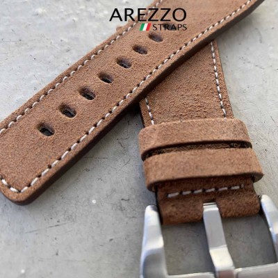 Bracelet Bell and ROSS BR03 BR01HORSEMAN Nubuck Naturel
