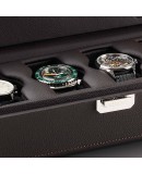 Coffret 8 Montres Cuir - Scatola 8 VALIGETTA chocolat