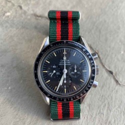 NATO 20mm Vert rouge noir