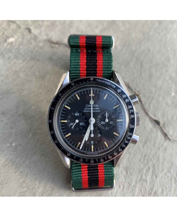 NATO 20mm Vert rouge noir