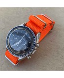 Bracelet NATO CONCEPT orange 20mm compatible Omega speedmaster