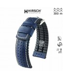 Bracelet Hirsch TIGER Bleu 20mm