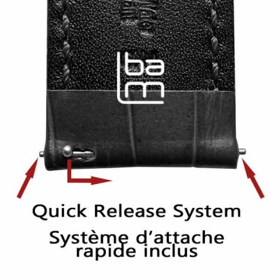 Watchstrap Hirsch Grand Duke Blue 20mm