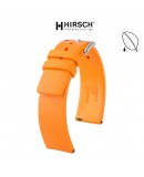 Bracelet Hirsch PURE 22mm Coutchouc Orange