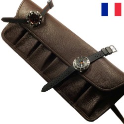 Marmotte 6 montres Cuir GrandVal MARRON