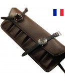 Marmotte 6 montres Cuir GrandVal MARRON