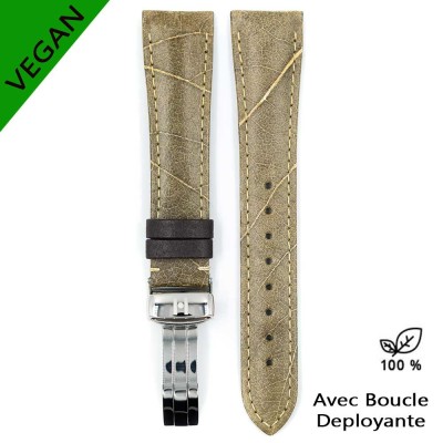 Bracelet Hirsch WINE Vegan 20mm