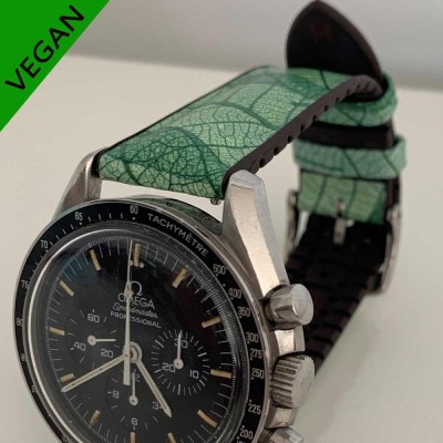 Bracelet LEAF Vegan 20mm vert