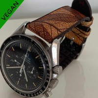 Bracelet Hirsch LEAF VEGAN 20mm brown